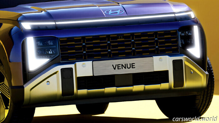 La nuova Venue di Hyundai diventa più robusta con un aspetto più squadrato | Carscoops